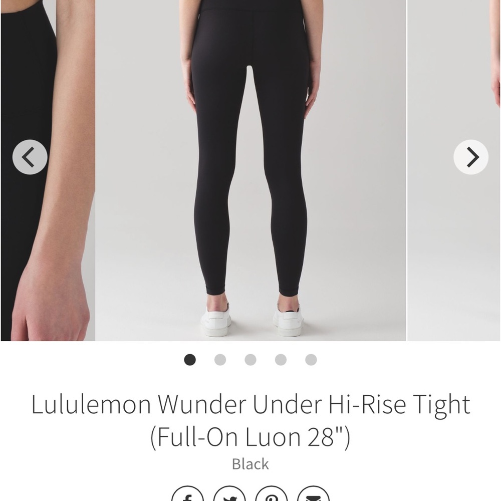 Full on Luon Wunder Under, black